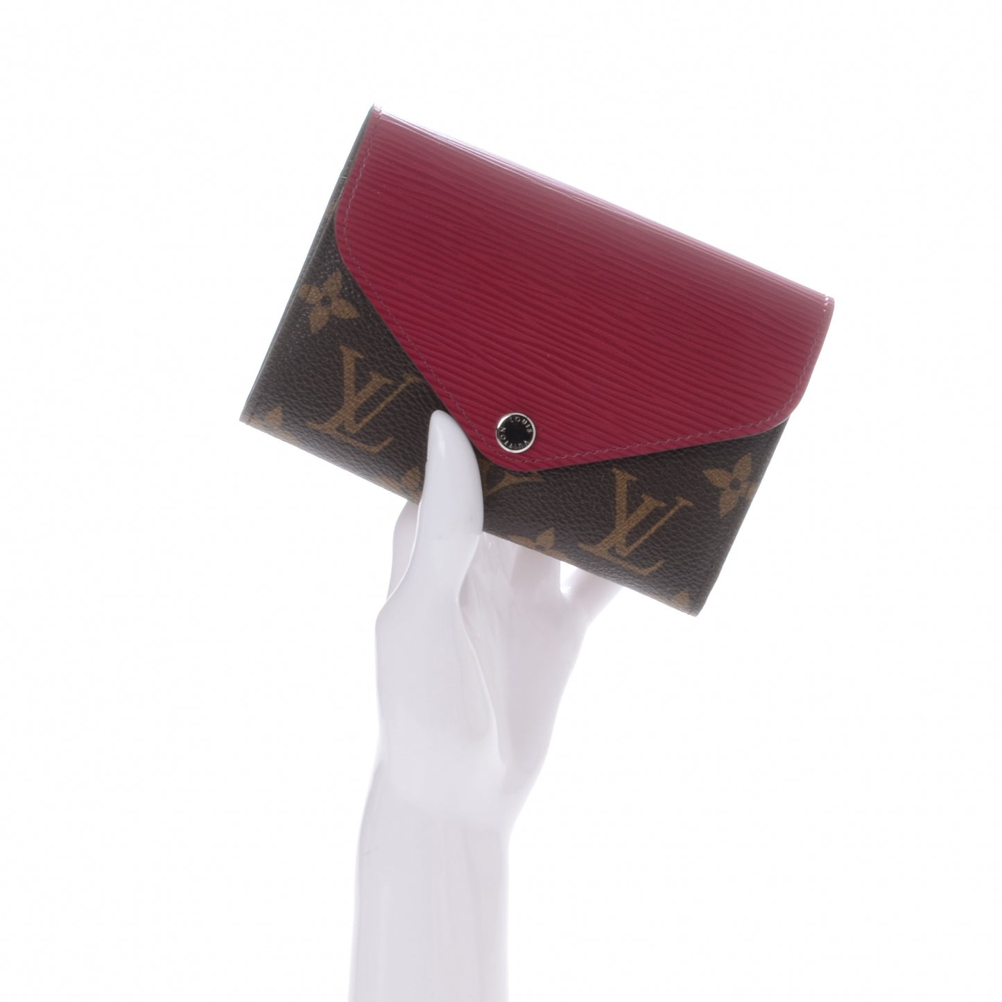 Marie Lou Compact Wallet Fuchsia