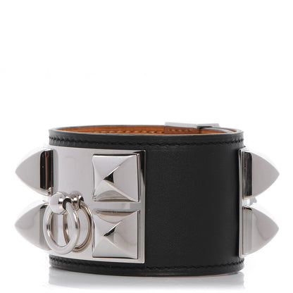 Hermes Chamonix Collier de Chien CDC Bracelet S Black 1 of 7