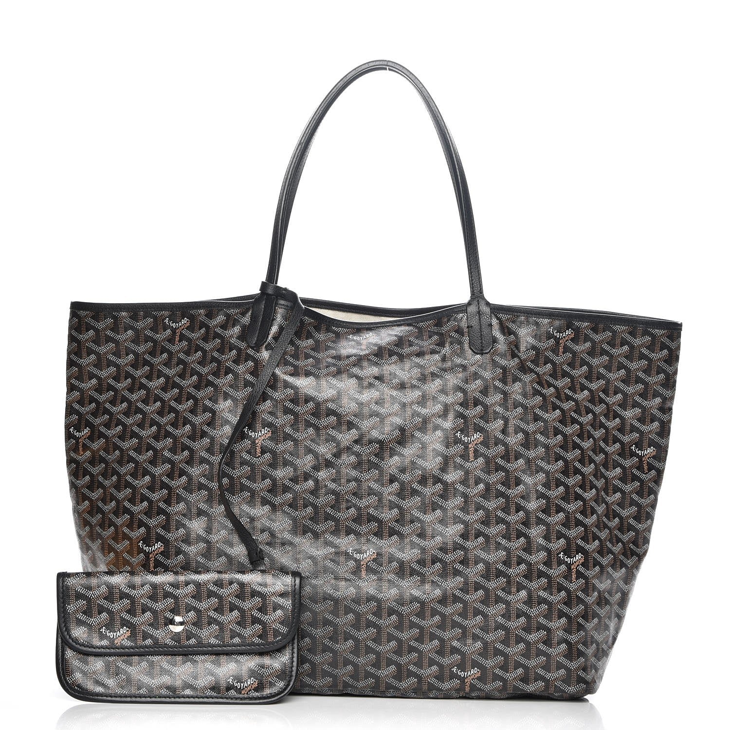 Goyard Goyardine Saint Louis GM Black 1 of 9