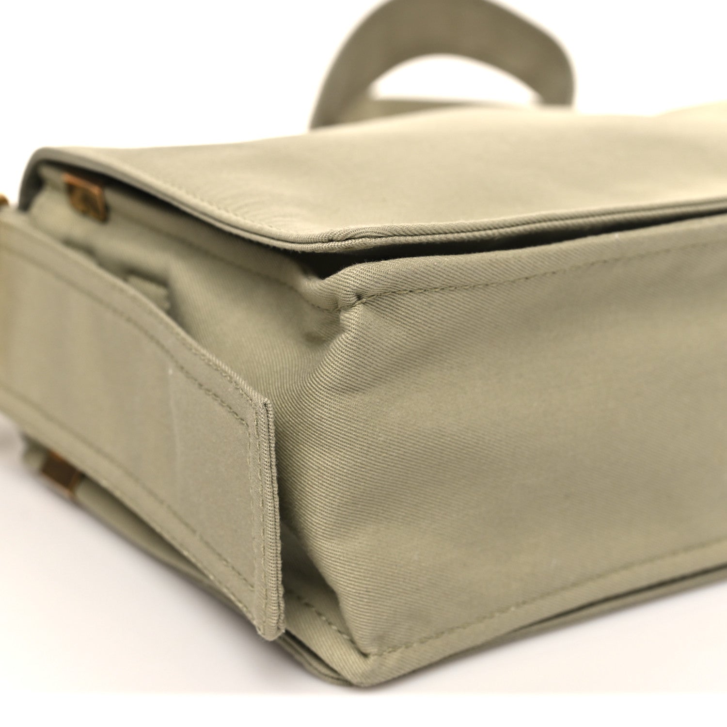Burberry Canvas Trench Crossbody Bag Flax 9 of 11
