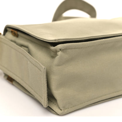 Burberry Canvas Trench Crossbody Bag Flax 9 of 11