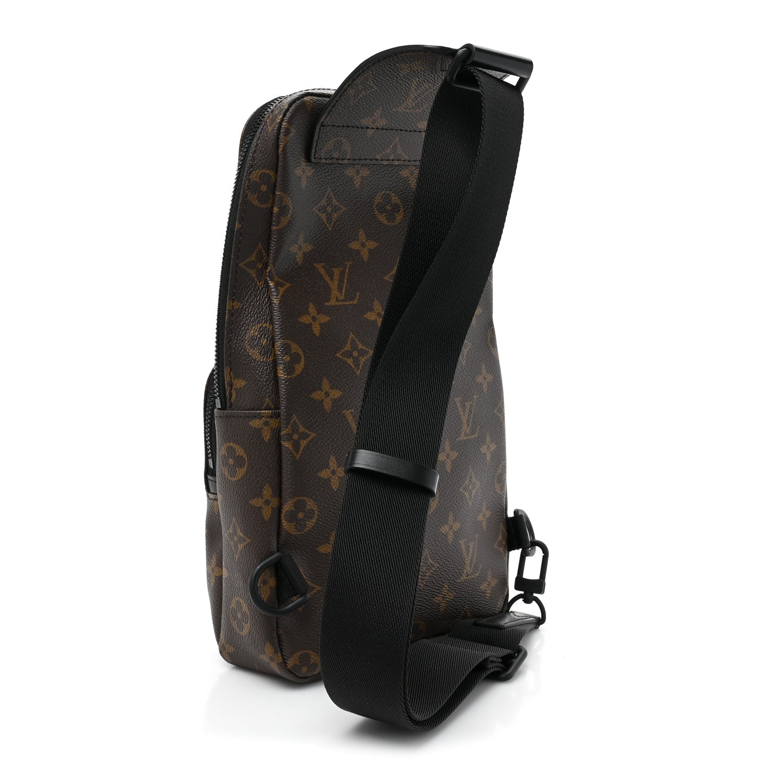 Louis Vuitton Monogram Macassar Avenue Sling Bag 3 of 9