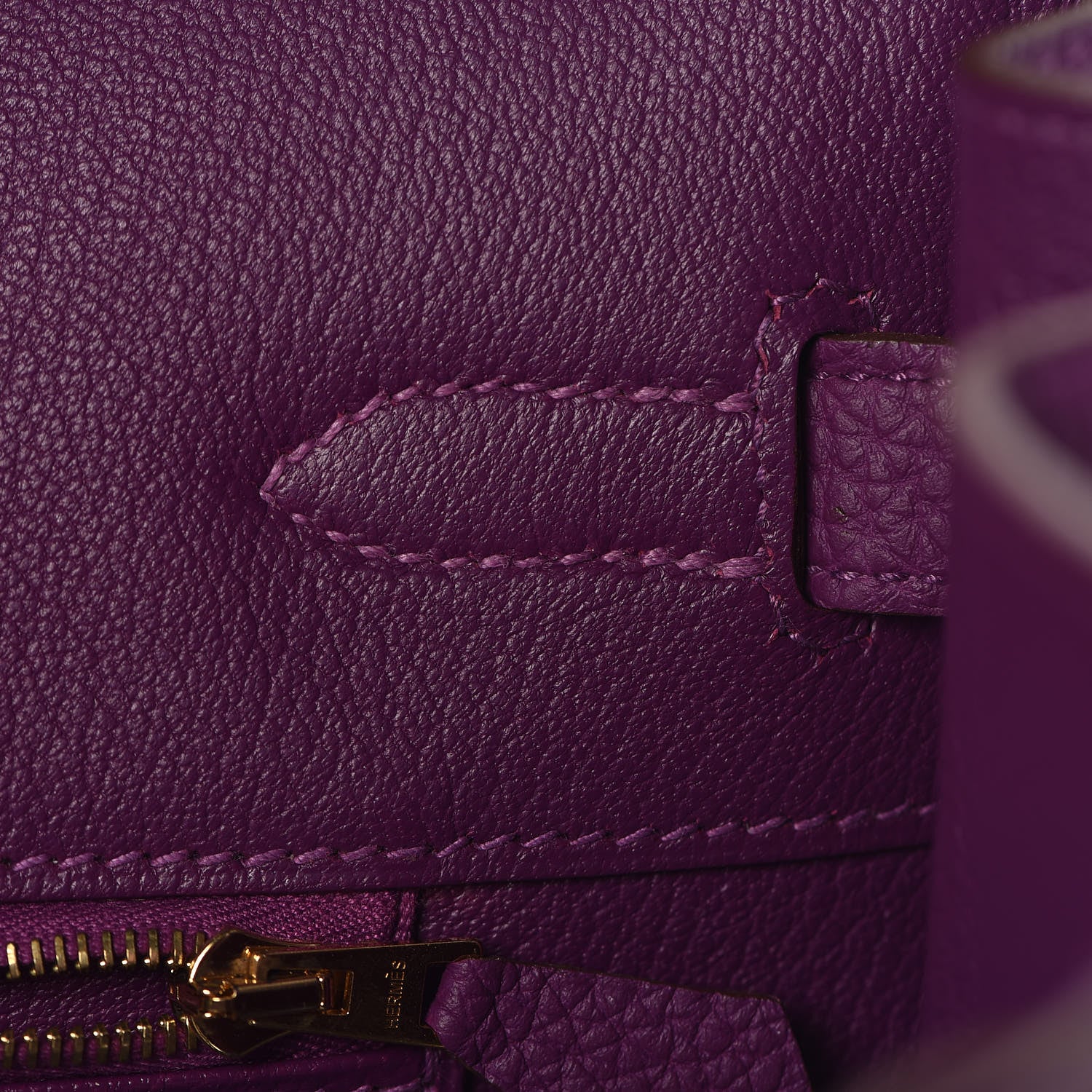 Hermes Togo Birkin 35 Anemone 11 of 38