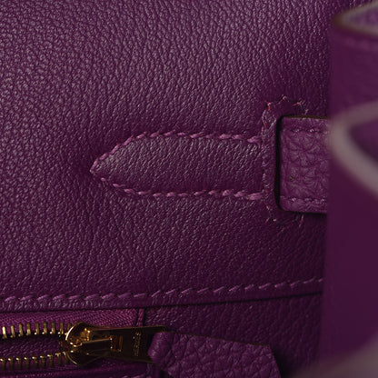 Hermes Togo Birkin 35 Anemone 11 of 38