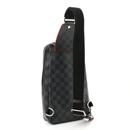 Louis Vuitton Damier Graphite Apls Avenue Sling Backpack 3 of 9