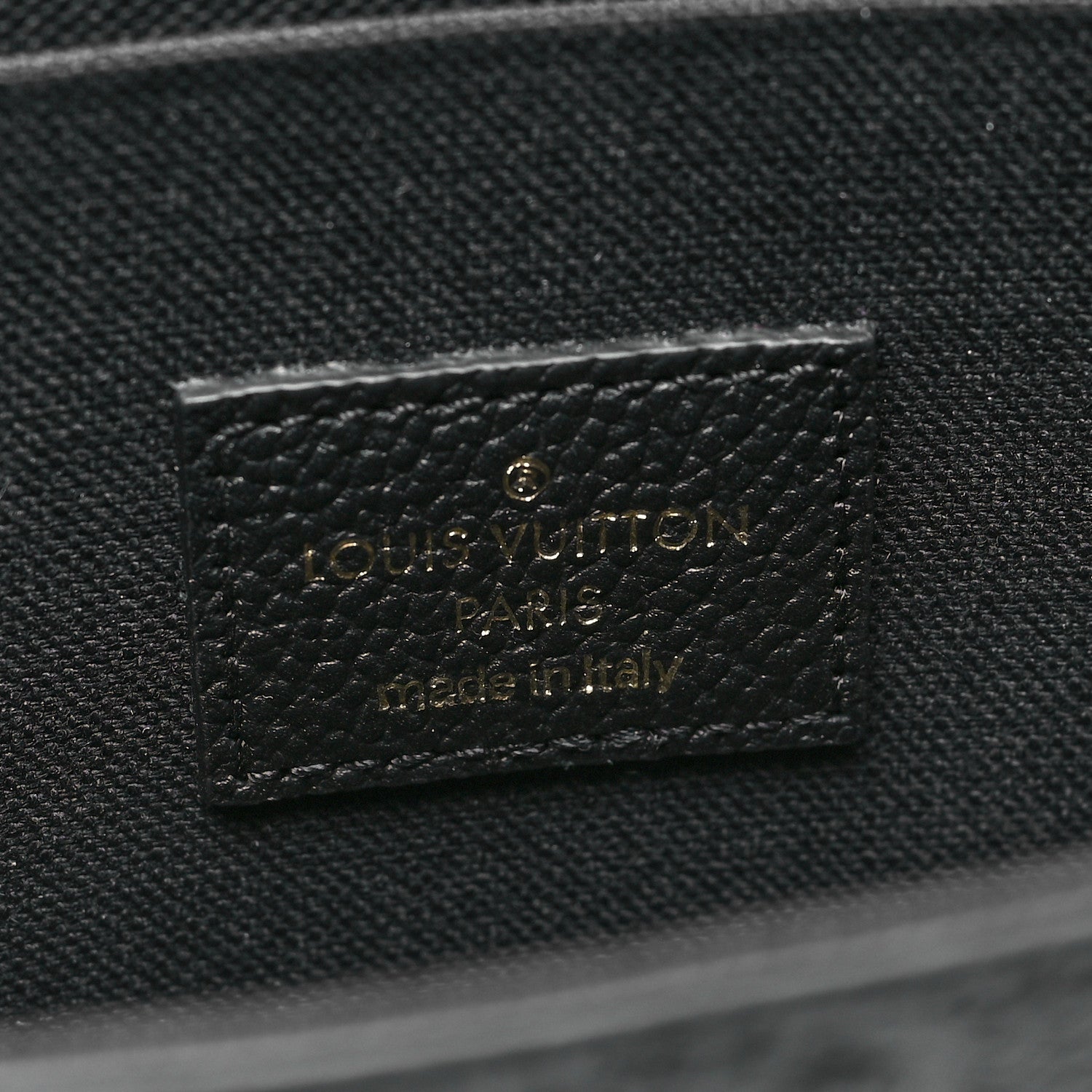 Louis Vuitton Empreinte Pochette Felicie Chain Wallet Black 9 of 13