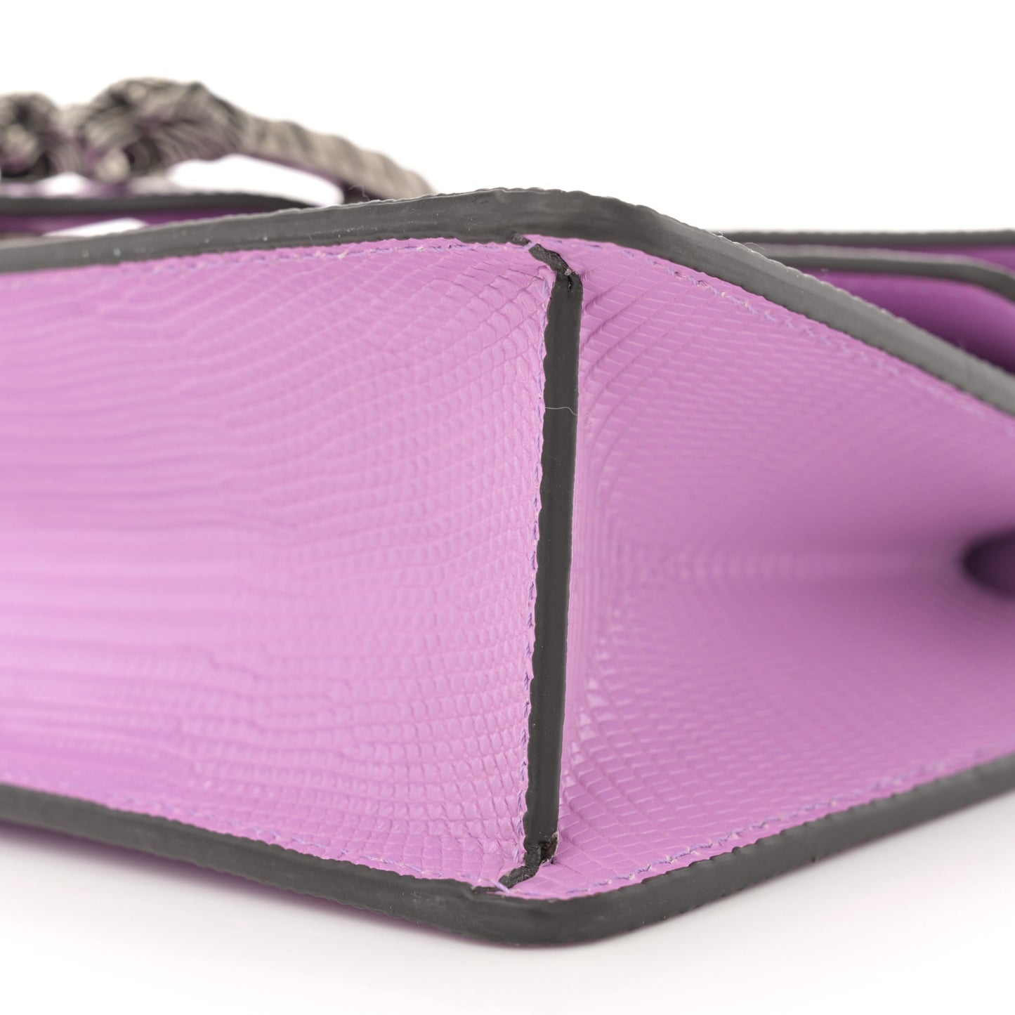 Lizard Small Dionysus Shoulder Bag Pink