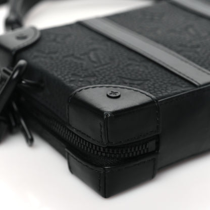 Louis Vuitton Taurillon Monogram Soft Trunk Wallet Black 9 of 10