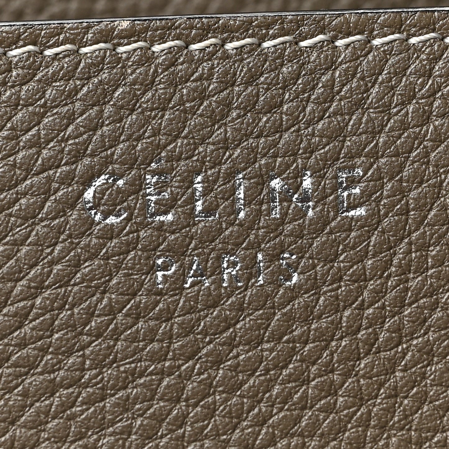 Drummed Calfskin Micro Luggage Souris