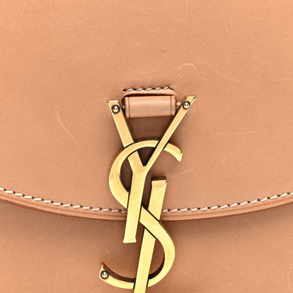 Saint Laurent Smooth Vintage Calfskin Small Kaia Satchel Brown Gold 7 of 10