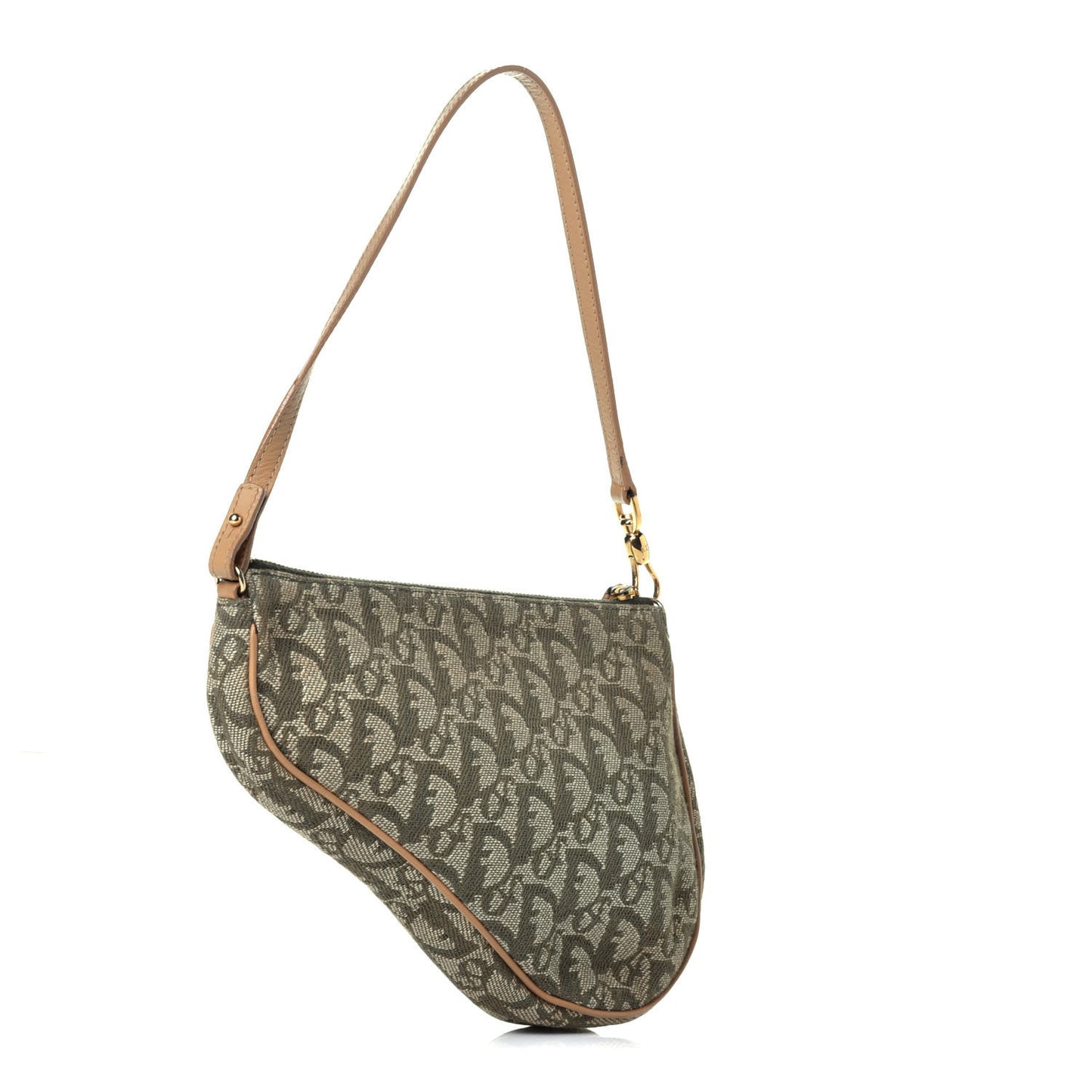 Monogram Mini Saddle Pochette Green