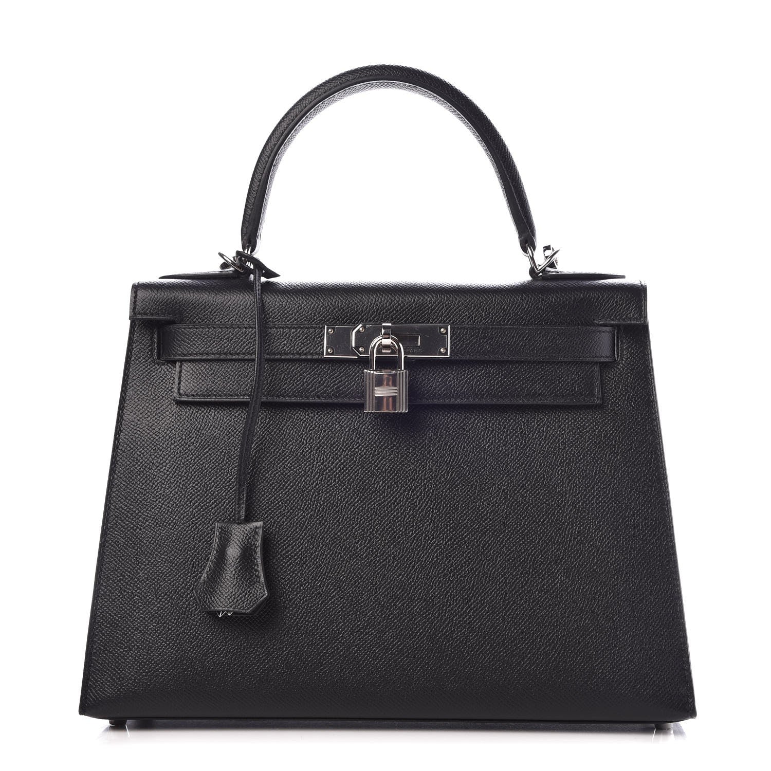 Hermes Epsom Kelly Sellier 28 Black 1 of 9