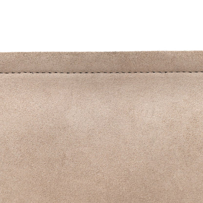 Chloe Calfskin Suede Medium Faye Shoulder Bag Motty Grey 9 of 12