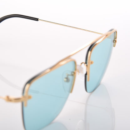 Prada Rimless Sunglasses SPR 570 Gold 5 of 7