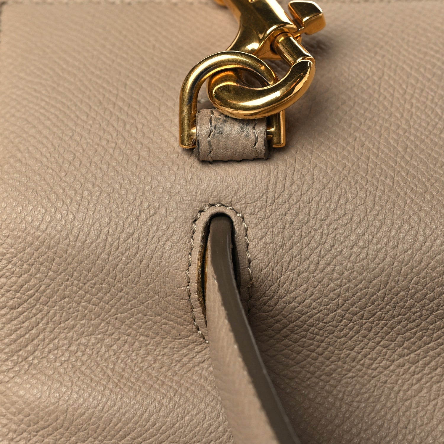 Celine Grained Calfskin Mini Belt Bag Light Taupe 10 of 15