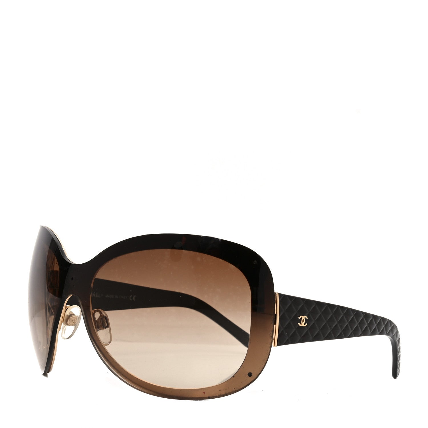 Chanel Acetate Quilted CC Sunglasses 4159 Brown 1 of 7