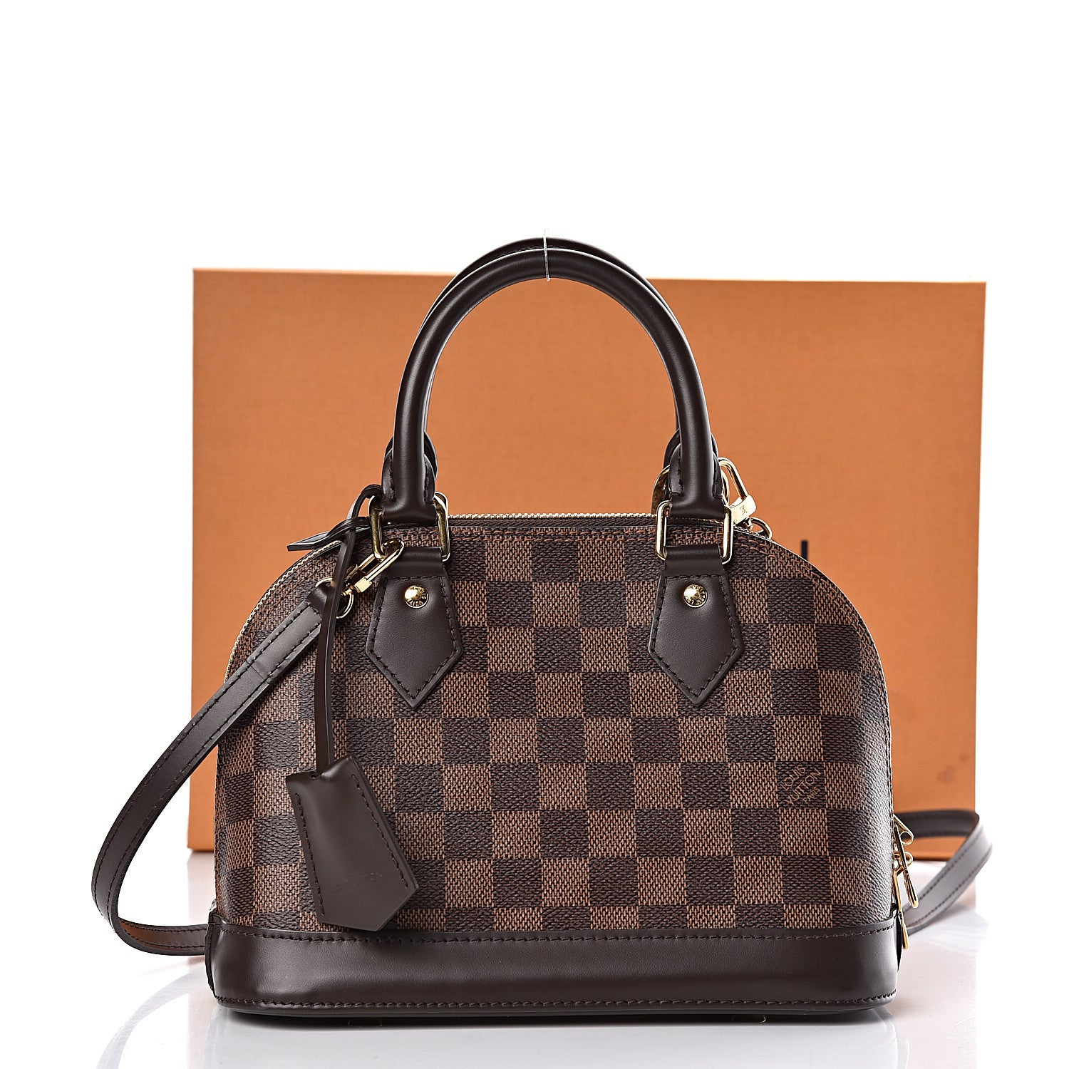 Louis Vuitton Damier Ebene Alma BB 10 of 10