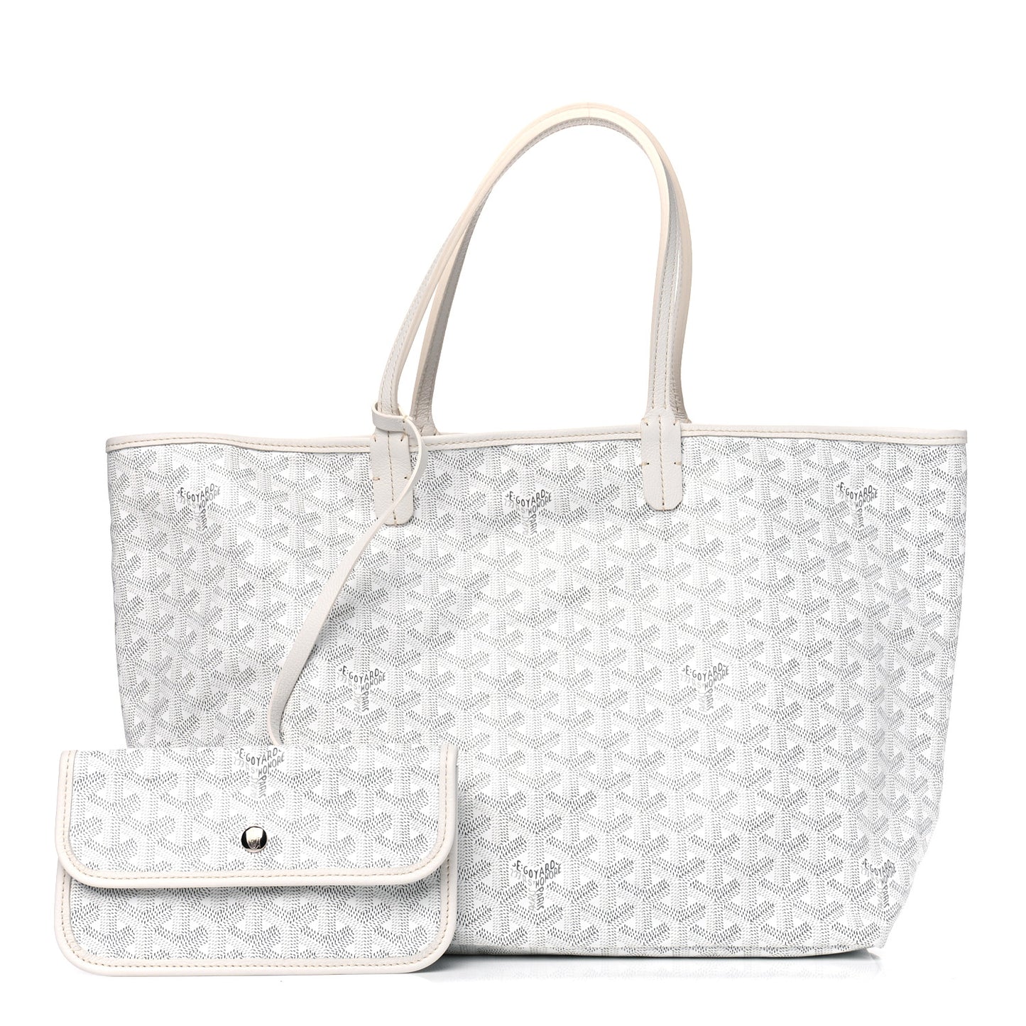 Goyardine Saint Louis PM White
