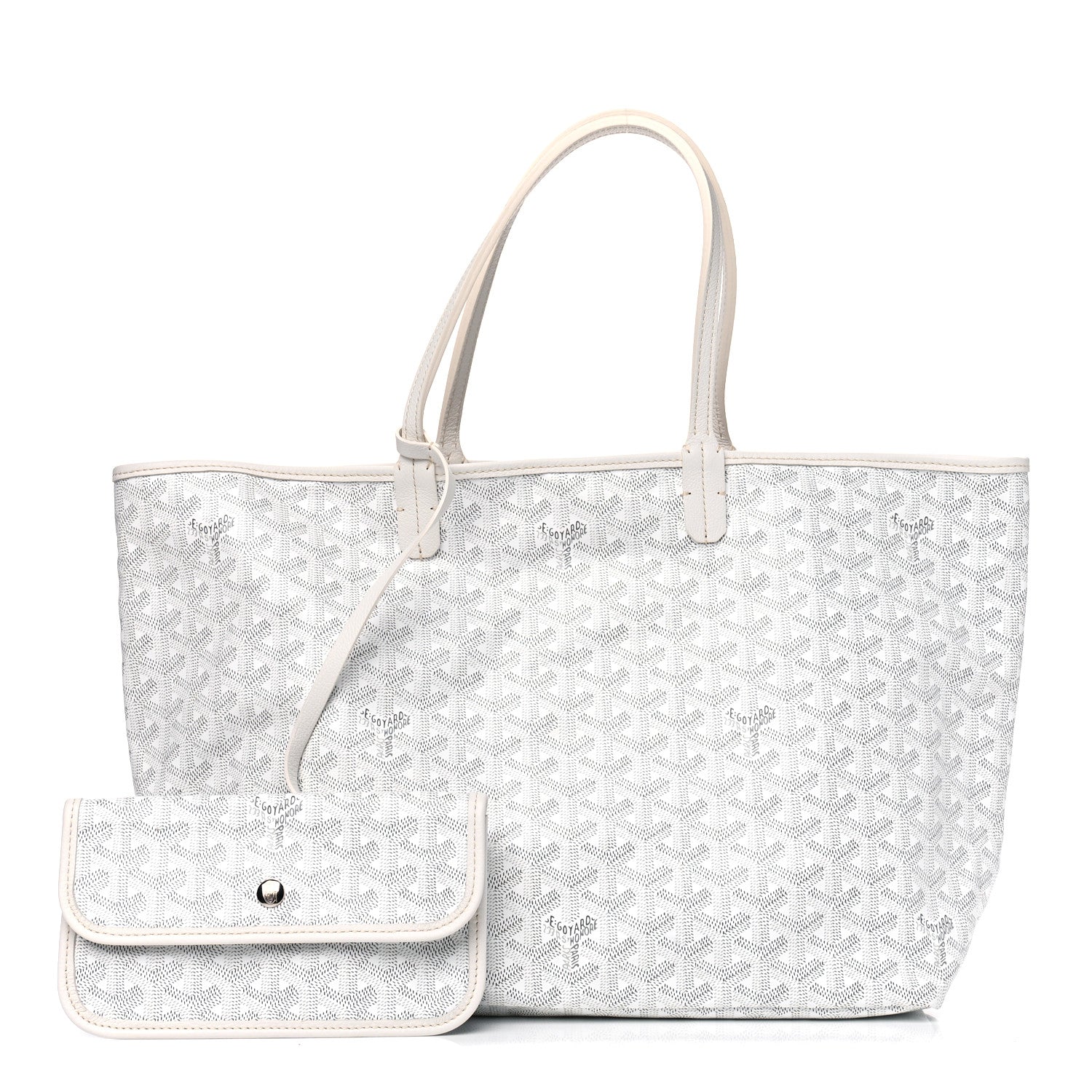 Goyard Goyardine Saint Louis PM White 1 of 4