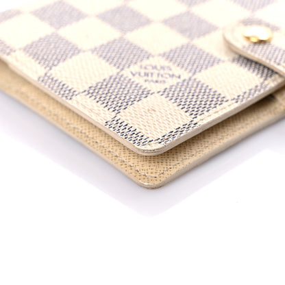 Louis Vuitton Damier Azur Small Ring Agenda Cover 10 of 18
