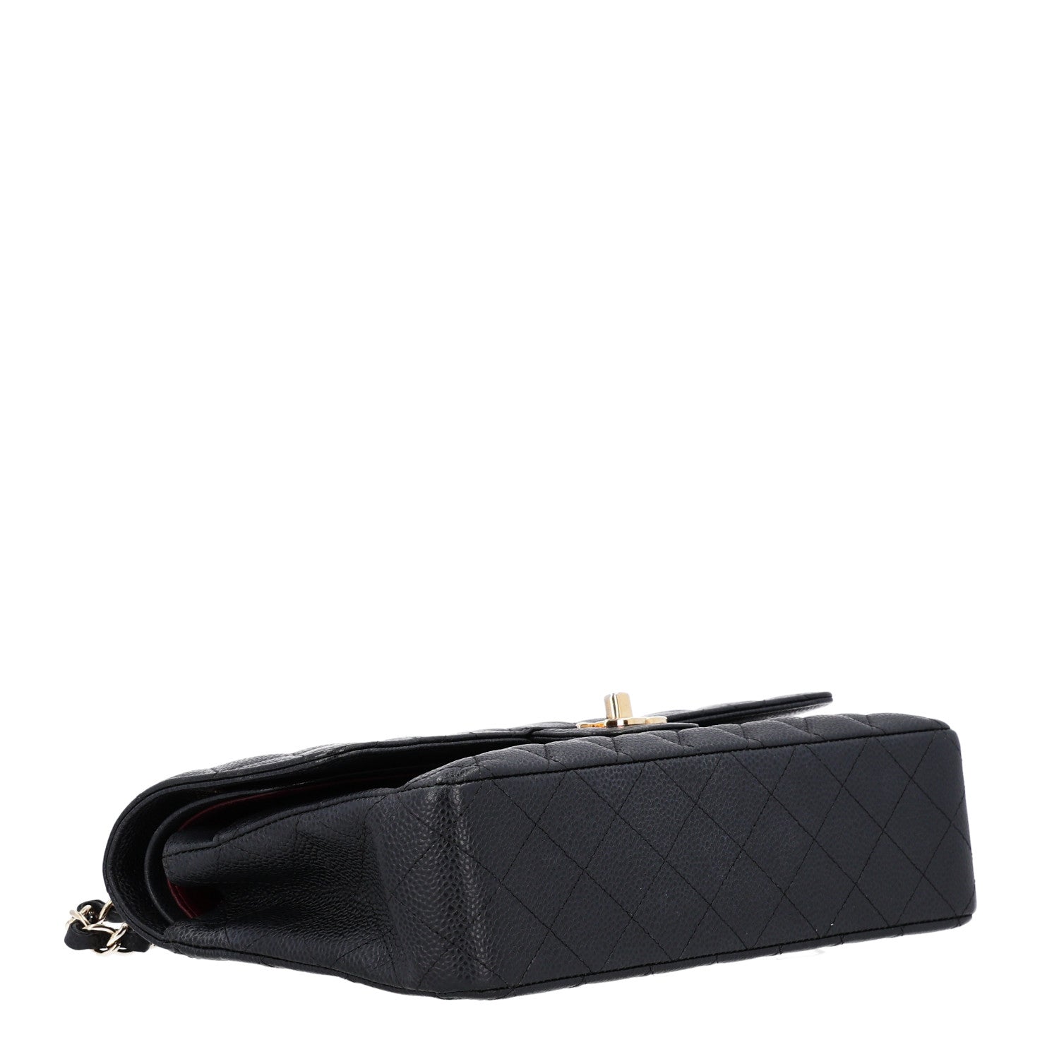 Chanel Caviar Quilted Medium Double Flap Black 4 of 10