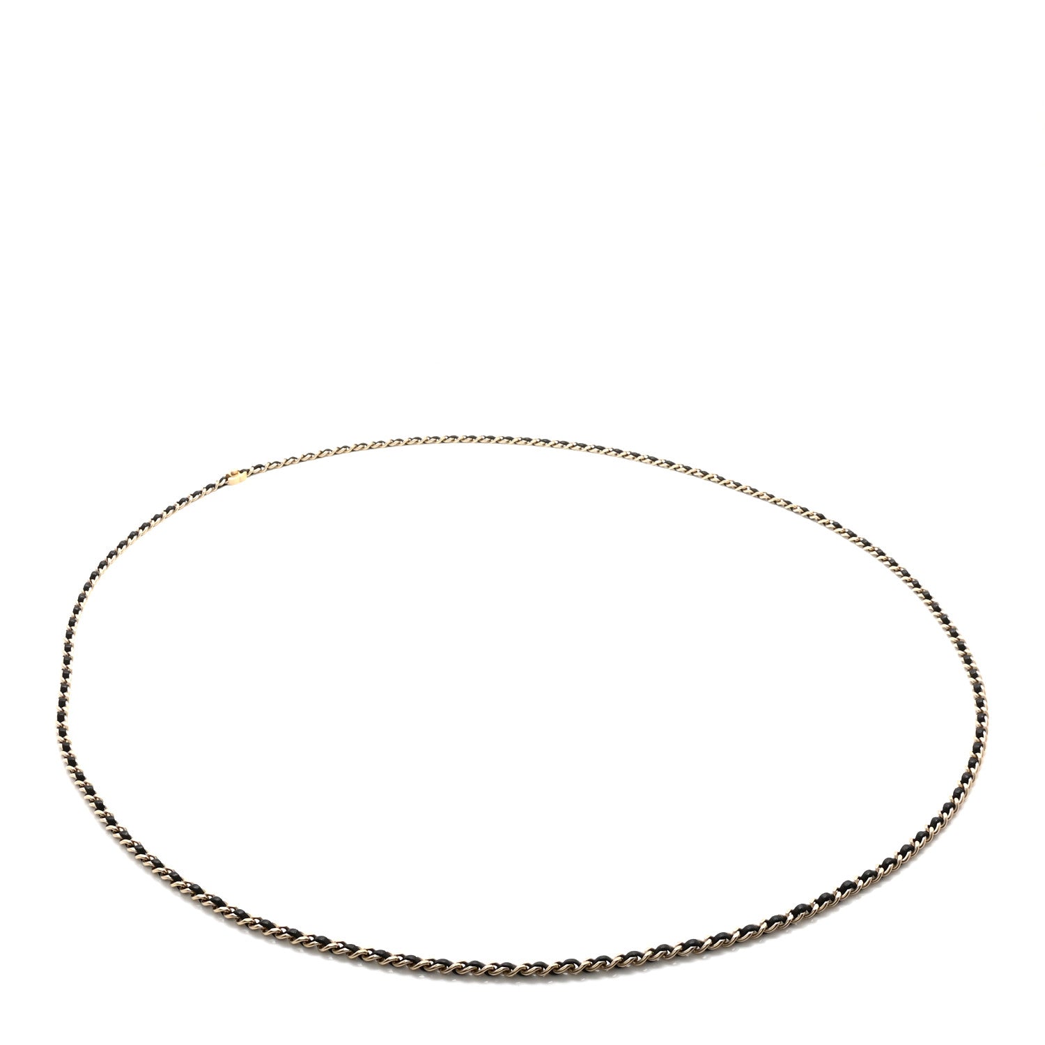 Chanel Lambskin CC Turnlock Chain Belt Black 2 of 4