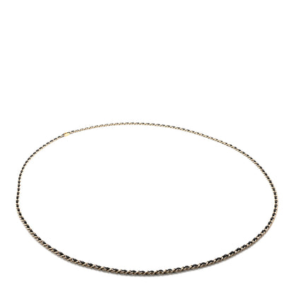 Chanel Lambskin CC Turnlock Chain Belt Black 2 of 4