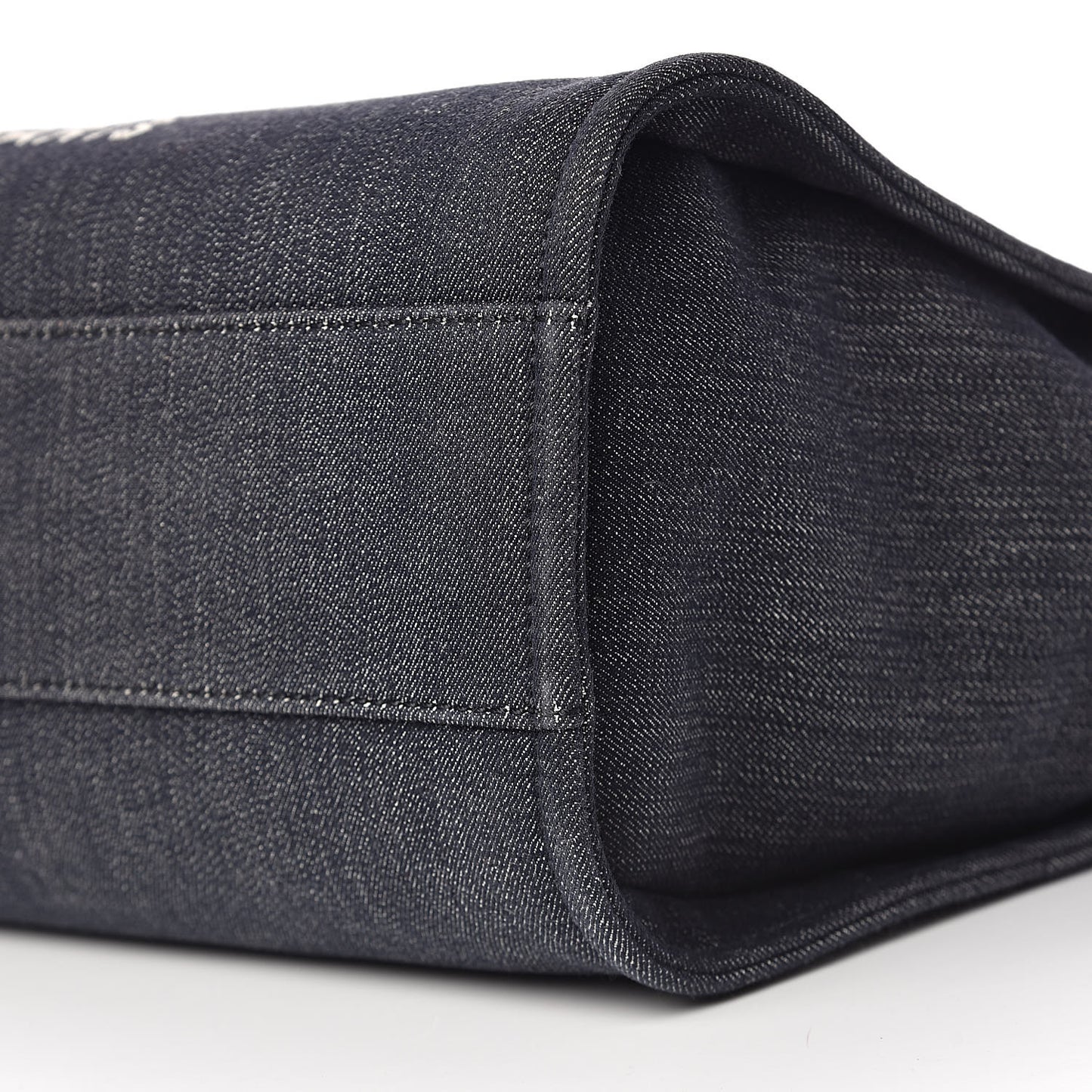 Denim Small Deauville Tote Dark Blue