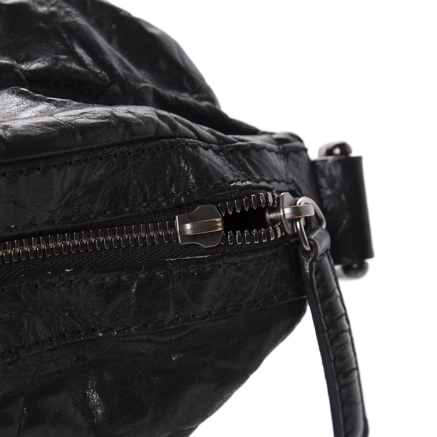 Givenchy Wrinkled Lambskin Medium Nightingale Black 10 of 17