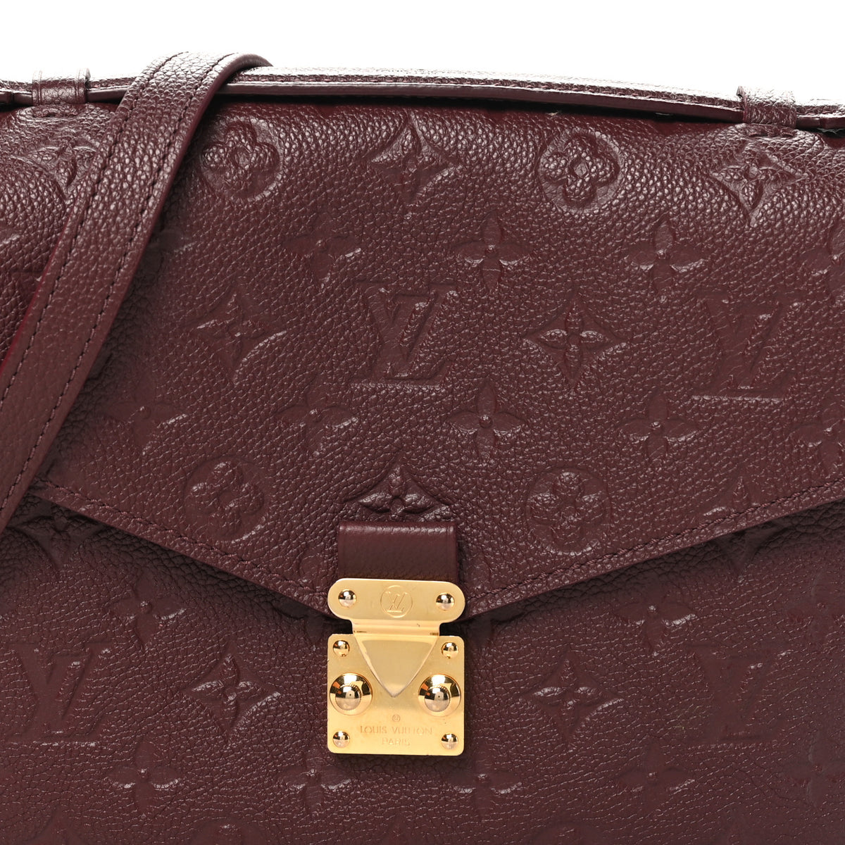 Louis Vuitton Empreinte Pochette Metis Wine 7 of 10