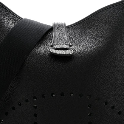 Hermes Taurillon Clemence Evelyne II TGM Black 8 of 10