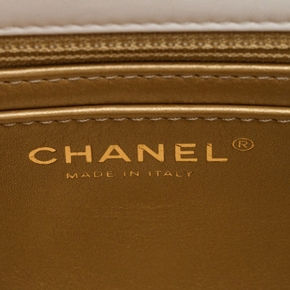 Chanel Lambskin Quilted Mini Pearl Crush Flap White 6 of 9