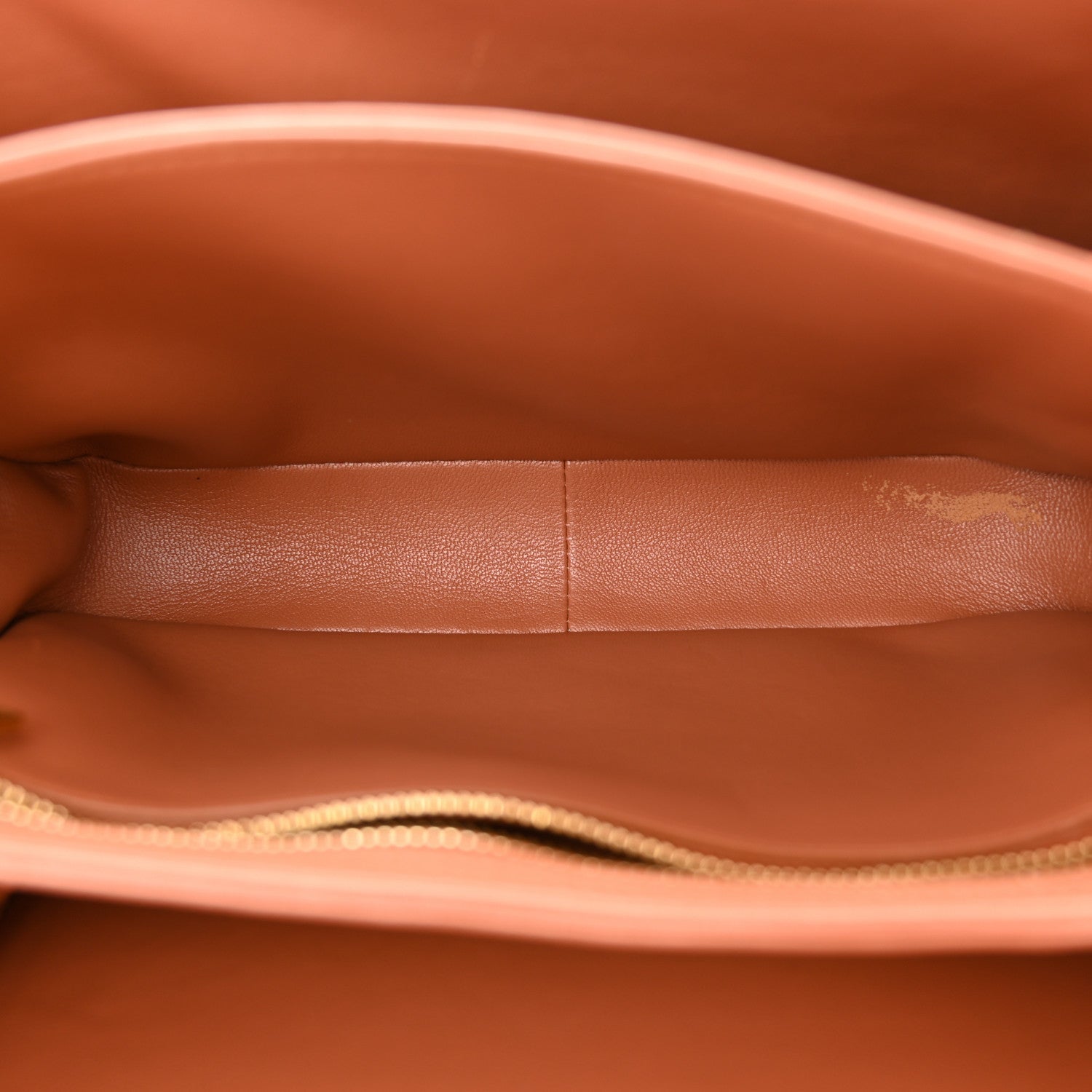 Celine Shiny Calfskin Medium Triomphe Terracotta 5 of 12