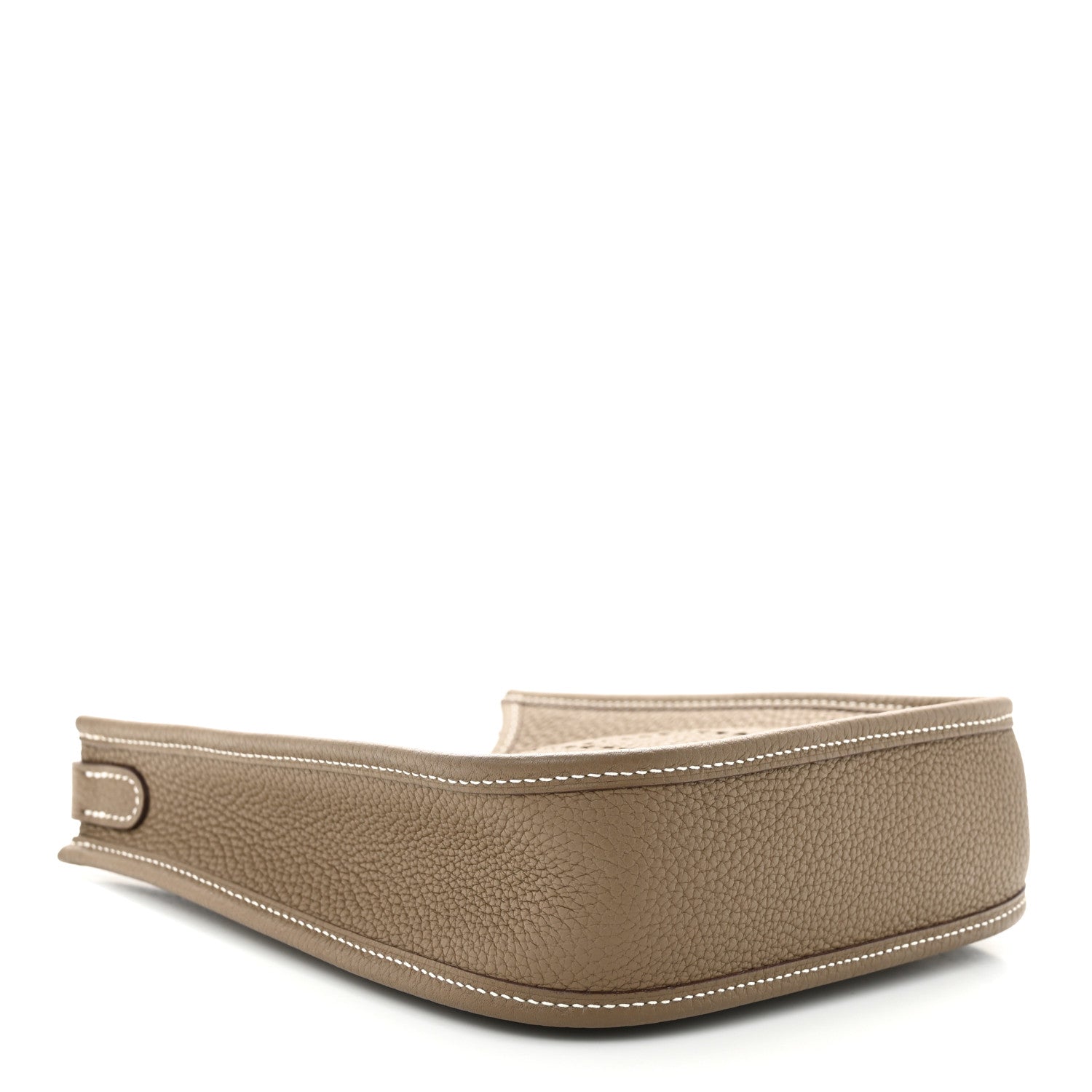 Hermes Taurillon Clemence Amazone Evelyne TPM Etoupe Bleu Indigo 4 of 12