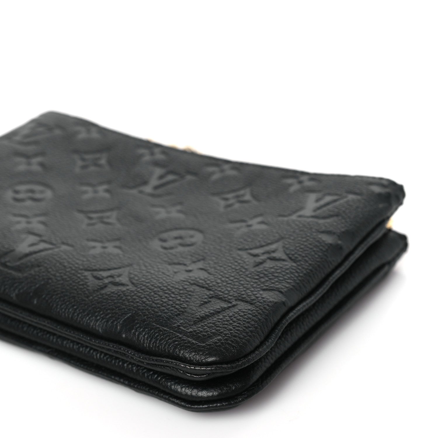 Louis Vuitton Empreinte Double Zip Pochette Black 10 of 10