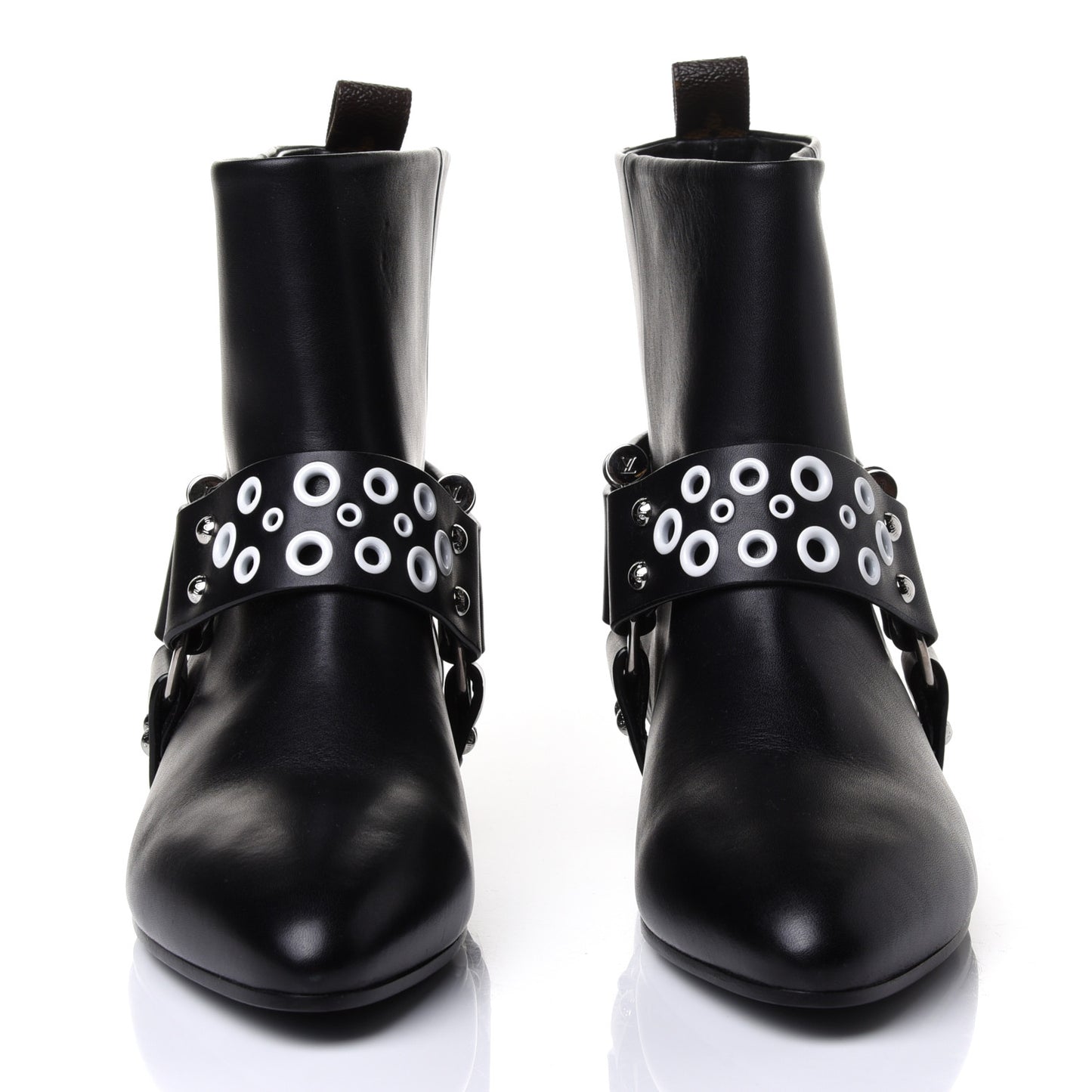 Calfskin Rhapsody Ankle Boots 39 Black