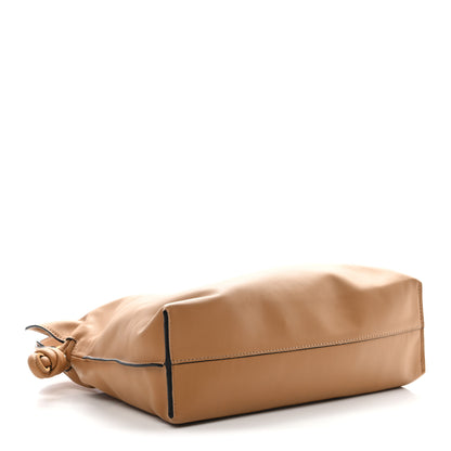 Loewe Nappa Flamenco Knot Clutch Warm Desert 4 of 10