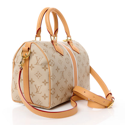 Louis Vuitton Monopaname Speedy Bandouliere 25 Beige Ocher 3 of 11