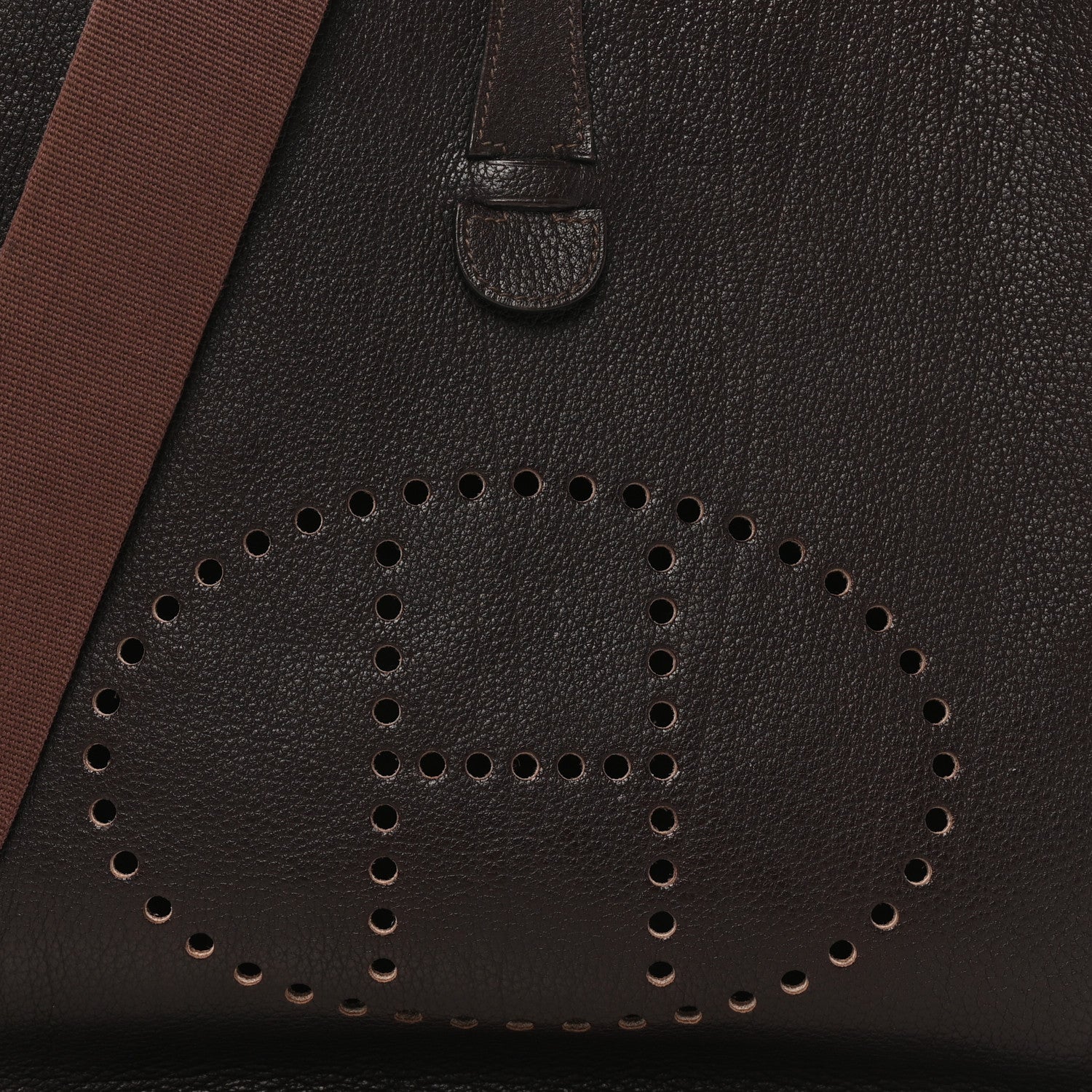 Hermes Fjord Evelyne GM Chocolate 8 of 10