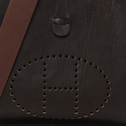 Hermes Fjord Evelyne GM Chocolate 8 of 10