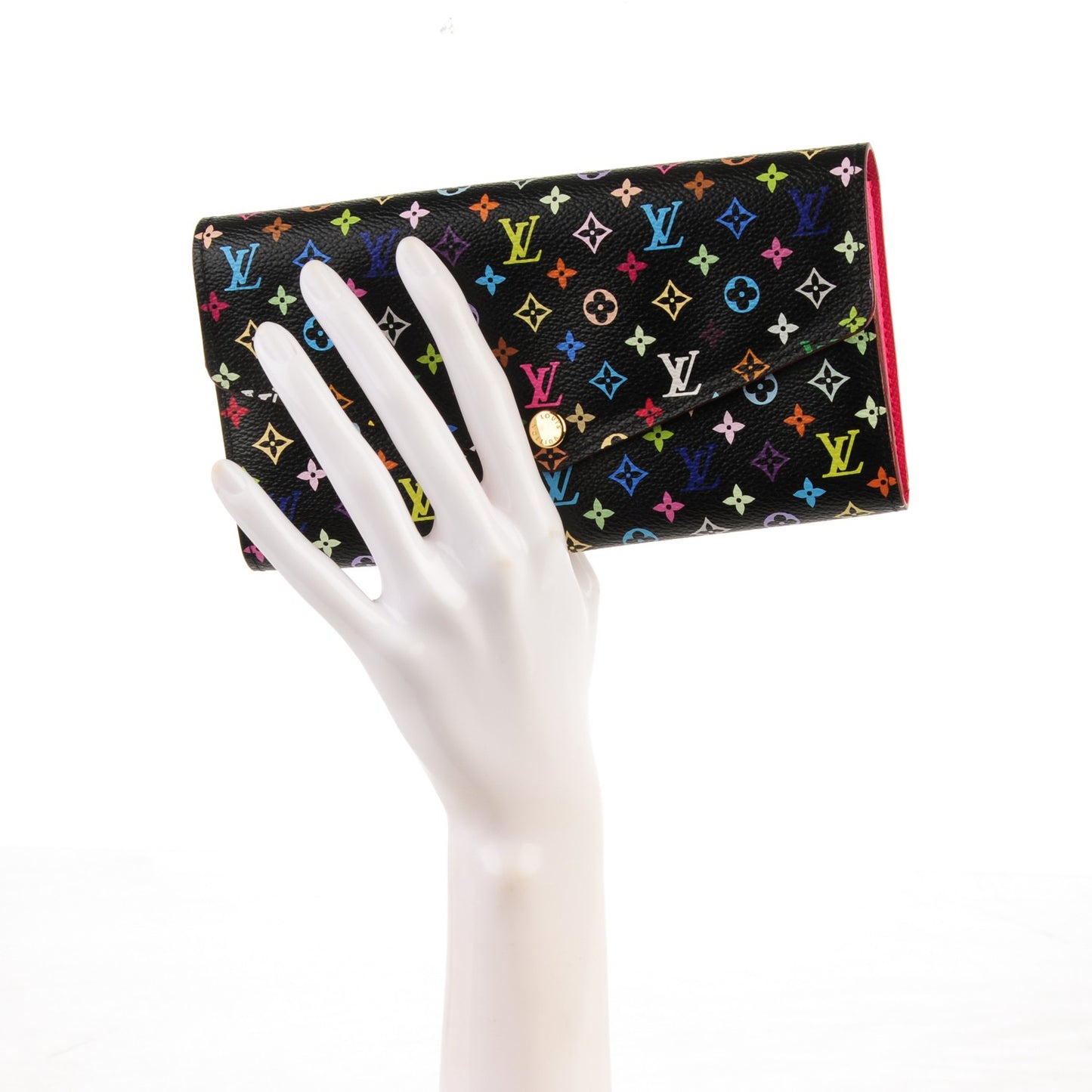 Monogram Multicolor Sarah Wallet NM Black Grenade