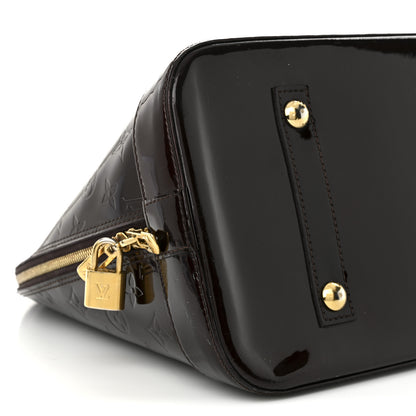 Louis Vuitton Vernis Alma GM Amarante 9 of 17