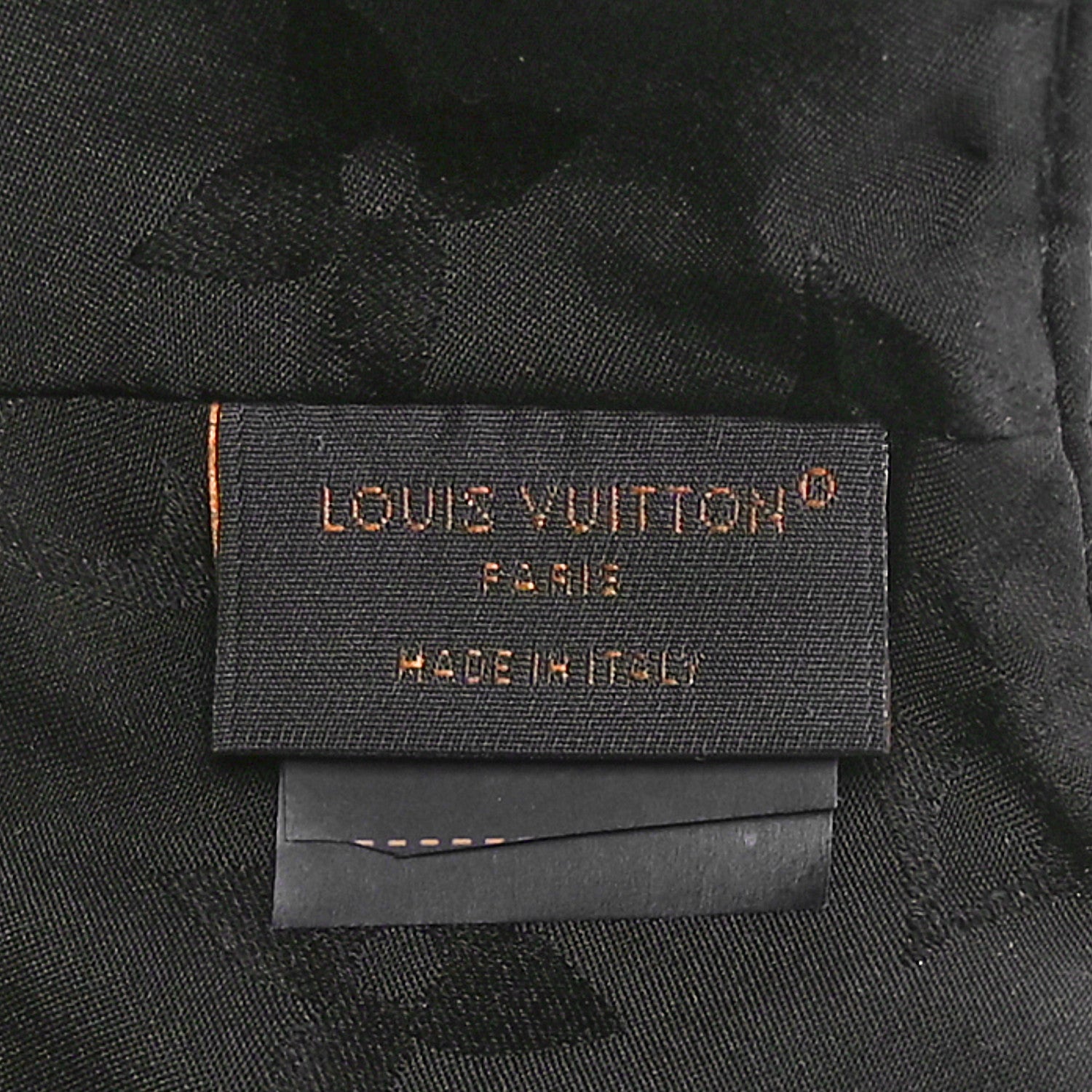 Louis Vuitton Polyester Silk Monogram LV Get Ready Cap L Black 8 of 9