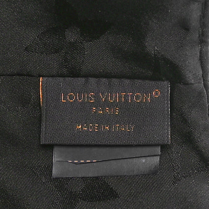 Louis Vuitton Polyester Silk Monogram LV Get Ready Cap L Black 8 of 9