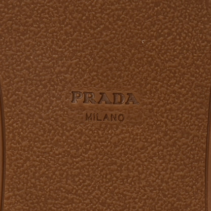 Prada Nappa Logo Cap Toe 20mm Espadrilles Mules 40 Black 7 of 8