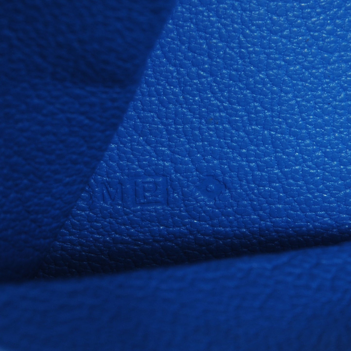 Chevre Zulu Coin Purse Bleu Hydra