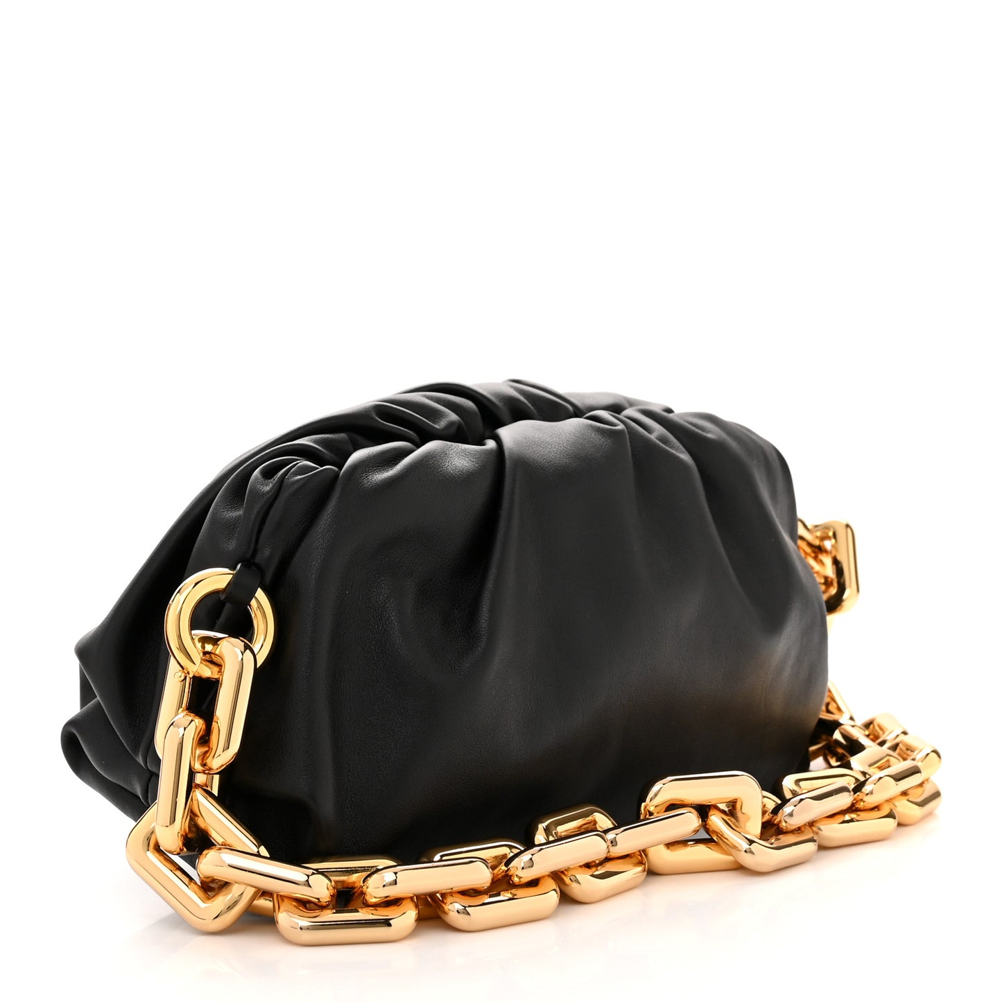 Calfskin The Pouch Chain Black