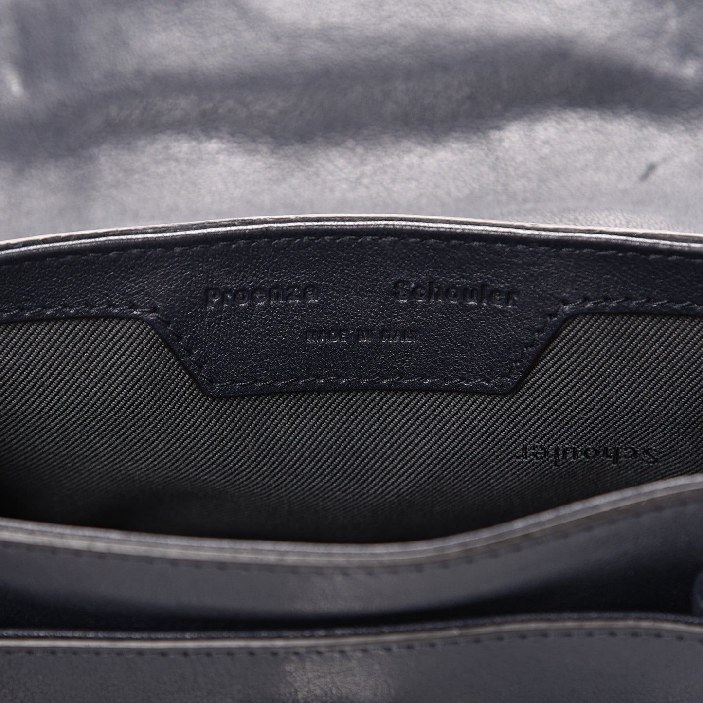 Suede Micro PS1 Satchel Dark Navy