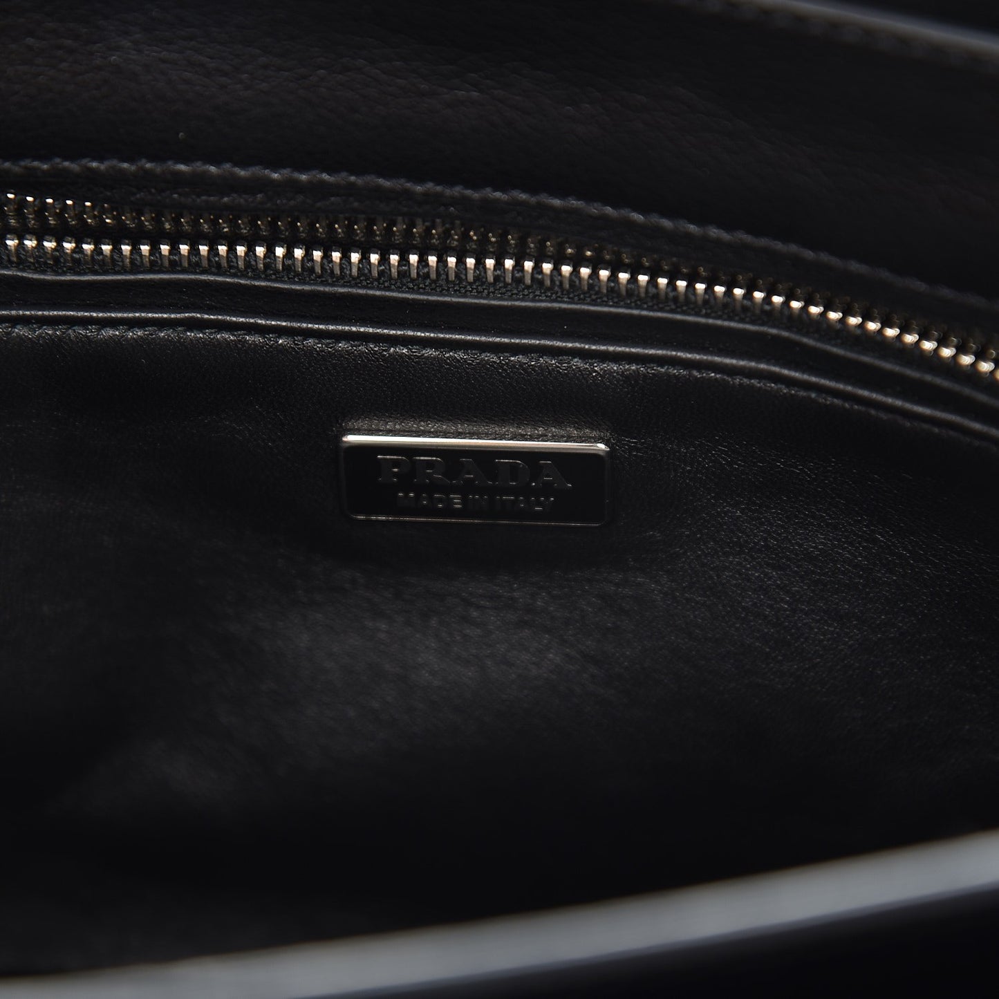 Glace Calfskin Arcade Crossbody Bag Black