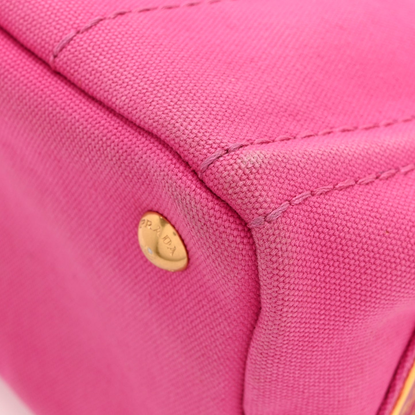 Canapa Small Logo Tote Fuxia
